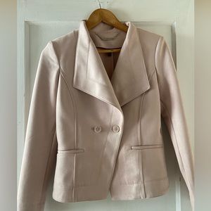 White House Black Market blush jacket.